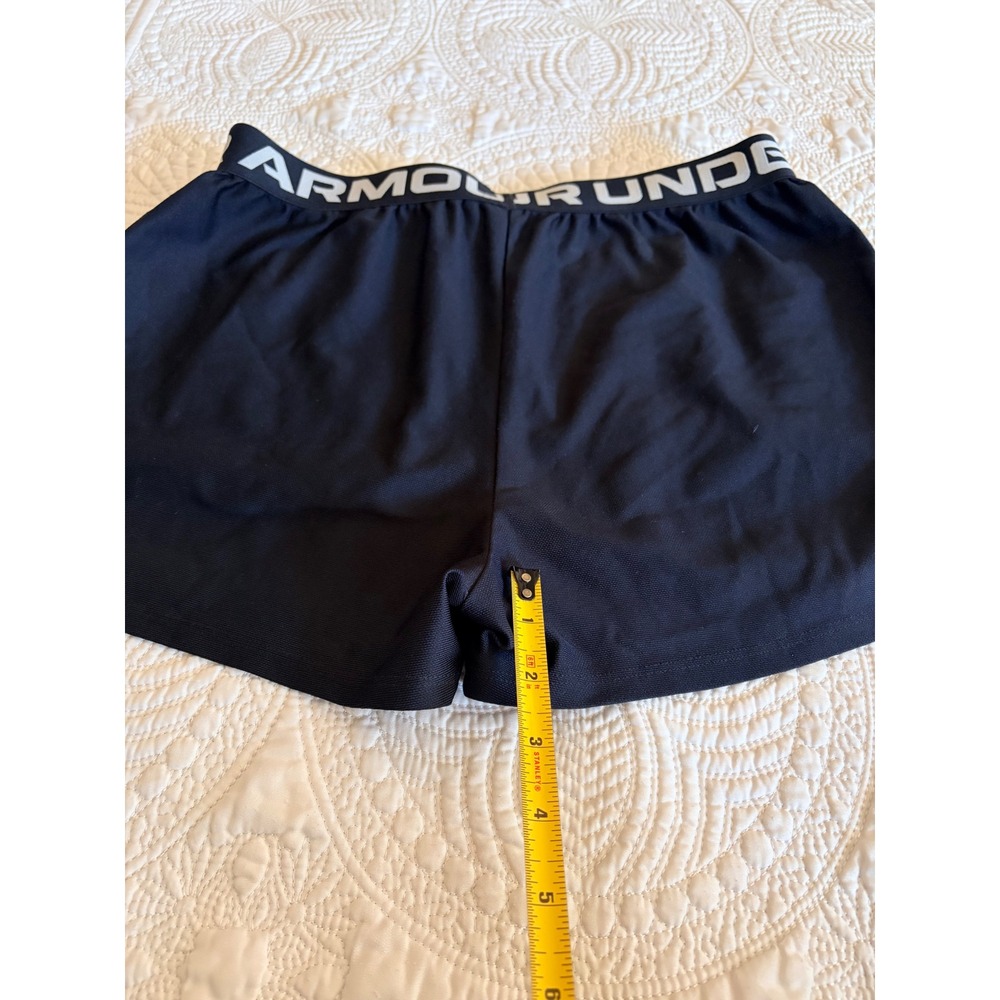 Under Armour Heatgear Loose Fit Exercise Shorts Youth Large Black - Picture 7 of 7